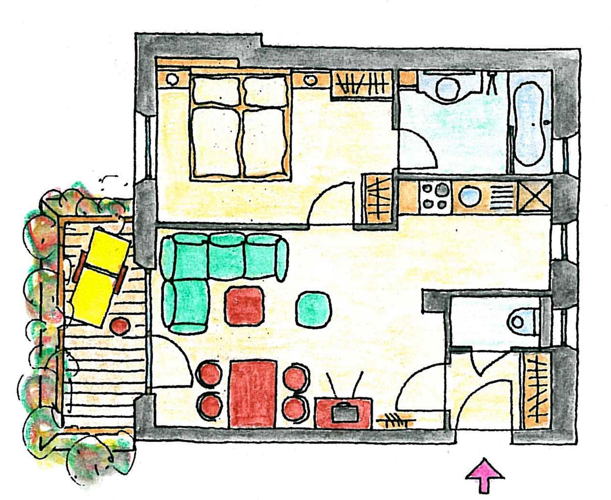 Ferienwohnung Chalet Zauberflöte Radstadt Zimmer foto